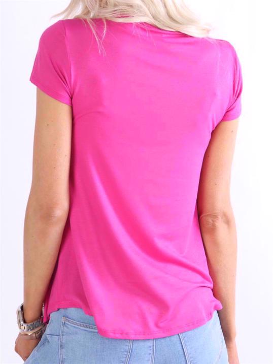 Otine Short - Enkel blus med korta ärmar (bestseller)